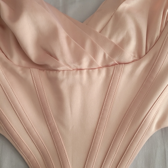 Giuseppina Blush satin corset - Picture 4 of 6